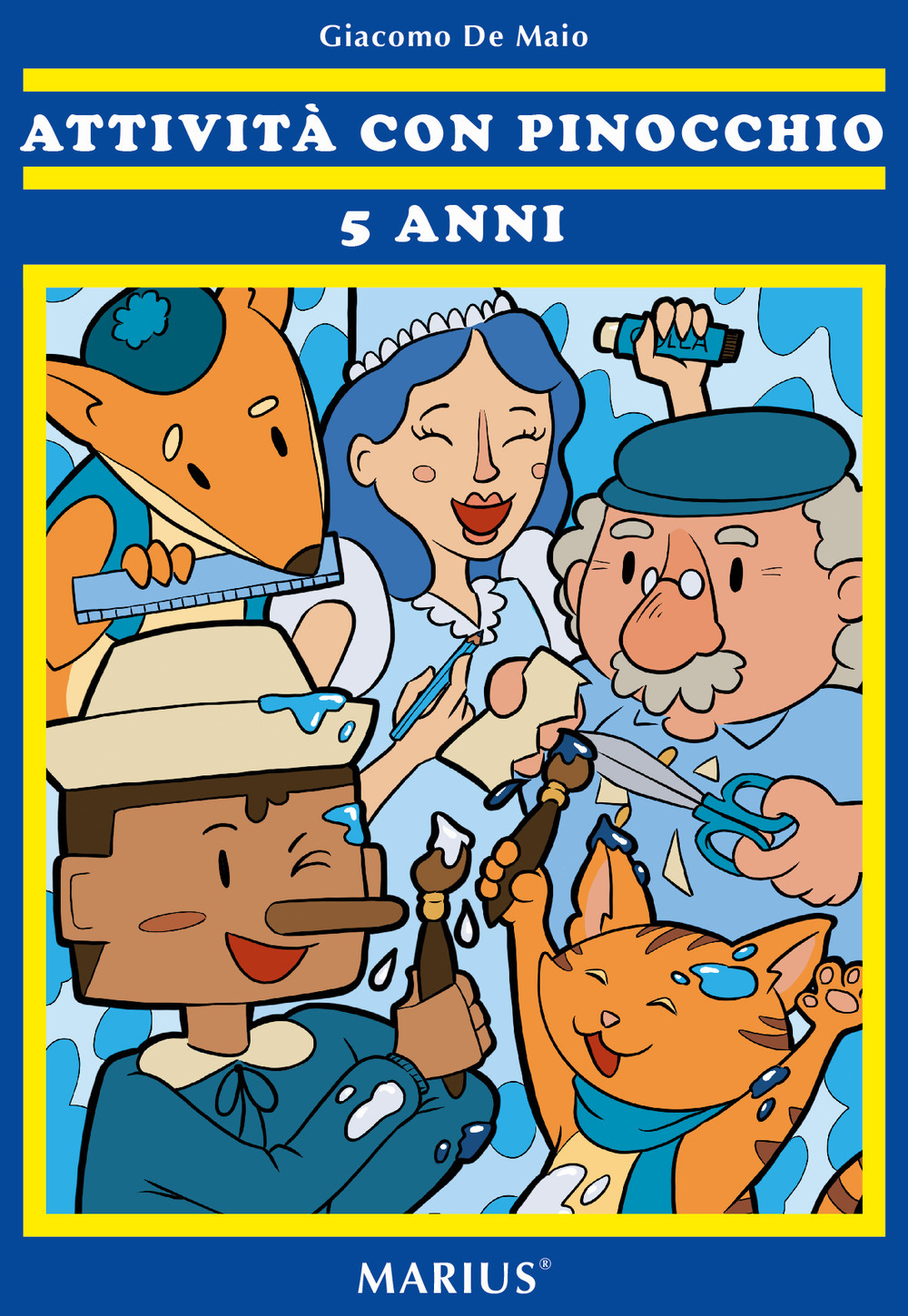 Attività con Pinocchio 5 anni