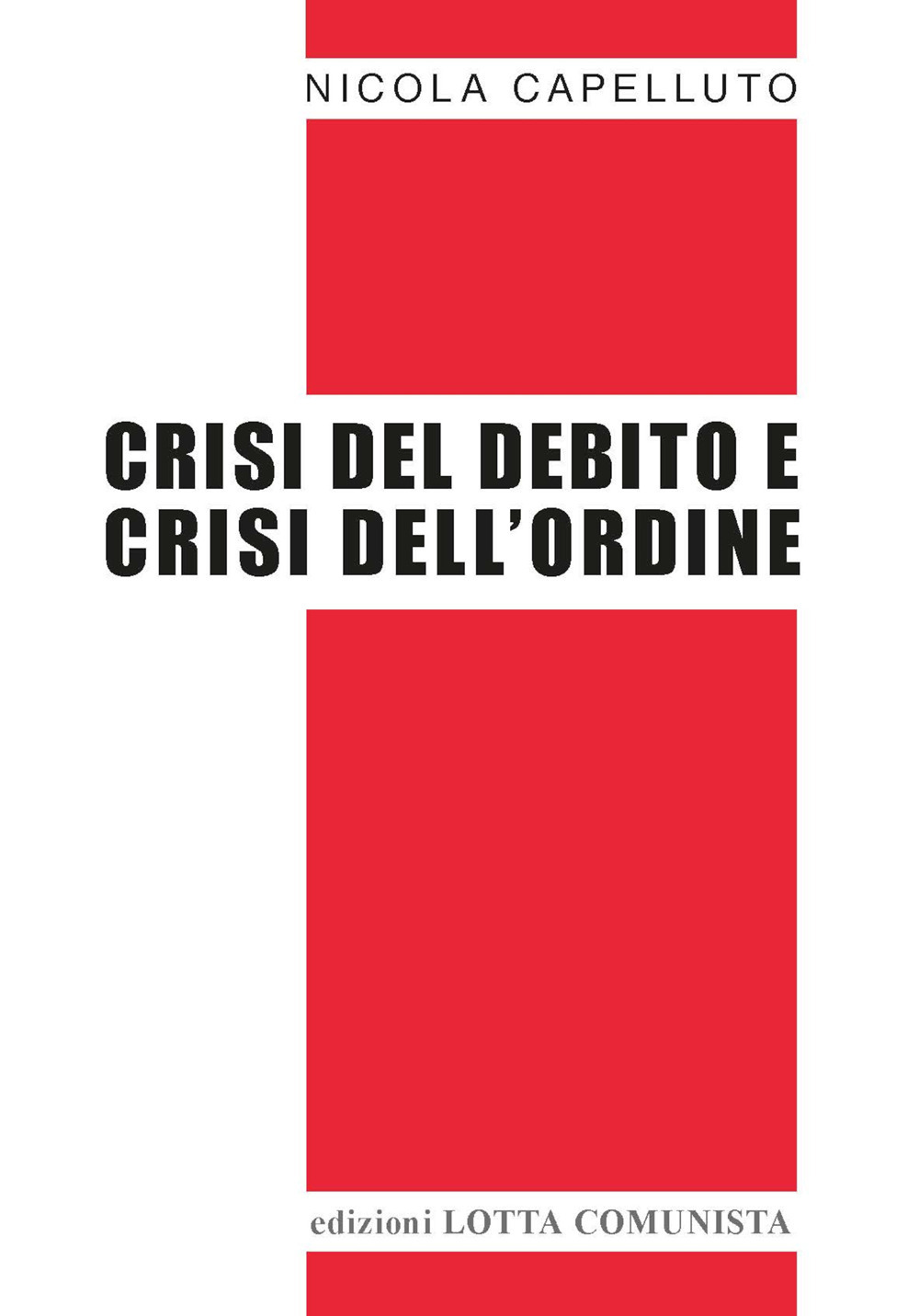Crisi del debito e crisi dell'ordine