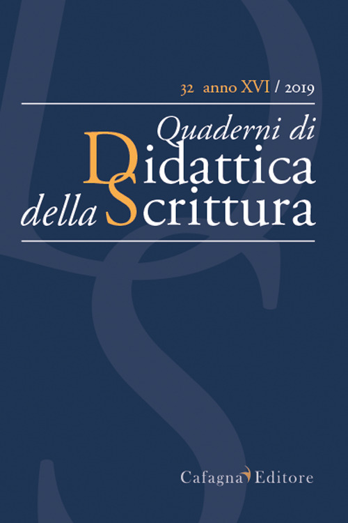 QdS. Quaderni di didattica della scrittura. Vol. 32