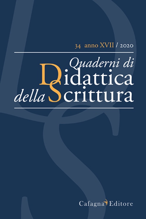 QdS. Quaderni di didattica della scrittura. Vol. 34