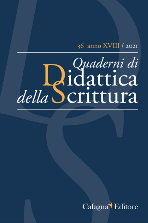 QdS. Quaderni di didattica della scrittura. Vol. 36