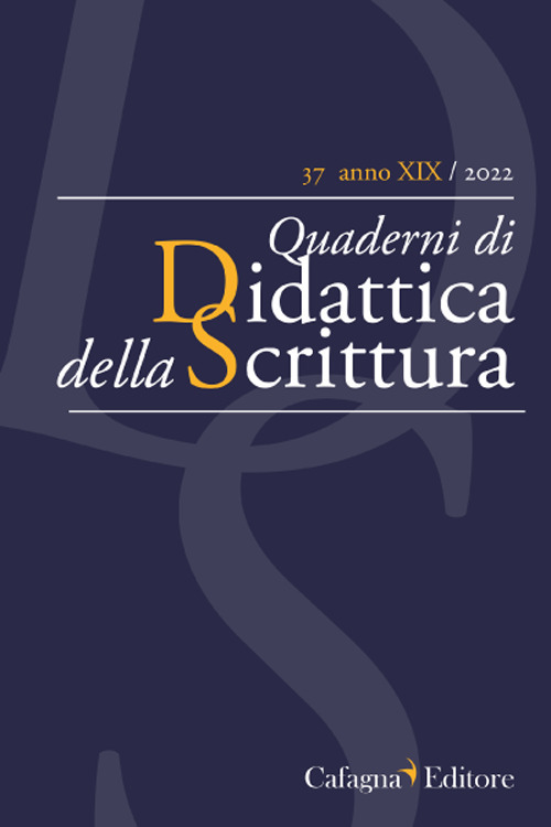 QdS. Quaderni di didattica della scrittura. Vol. 37