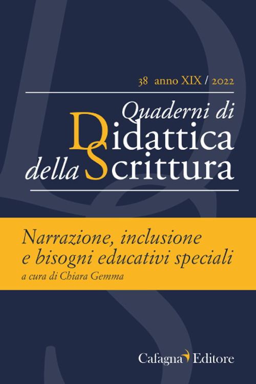 QdS. Quaderni di didattica della scrittura. Vol. 38