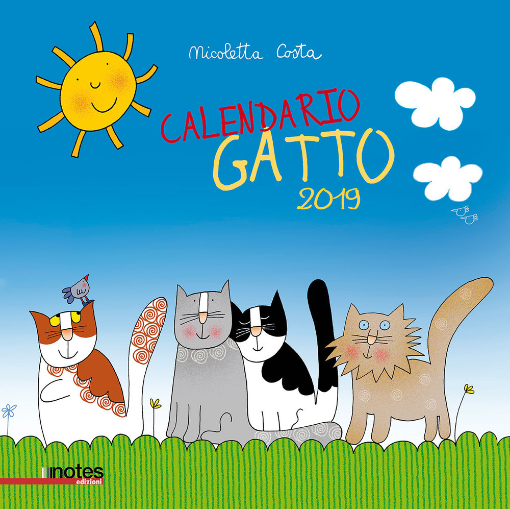 Calendario gatto 2019