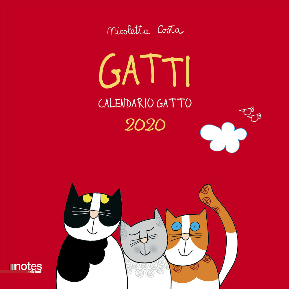 Gatti. Il calendario 2020