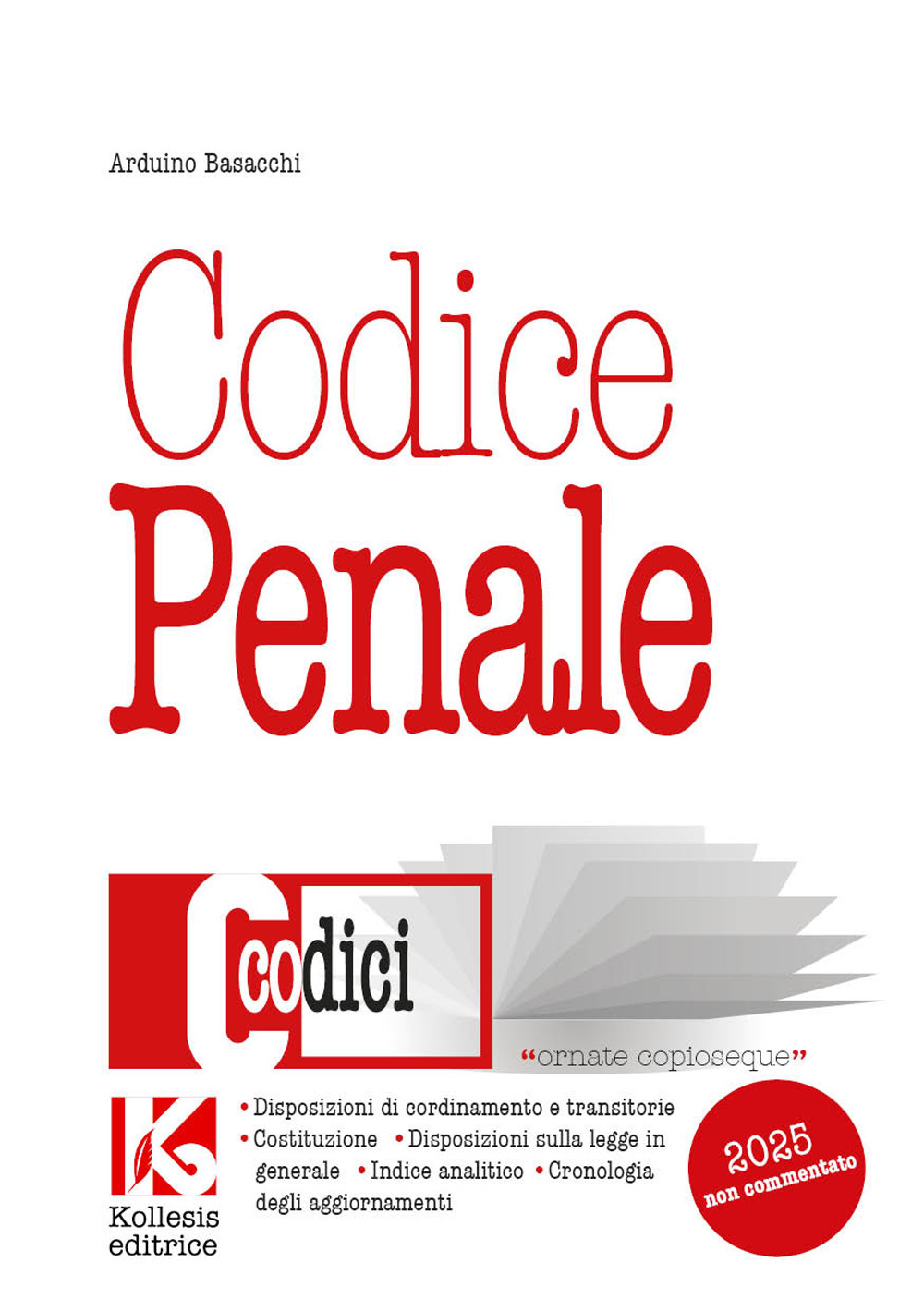 Codice penale 2025 non commentato