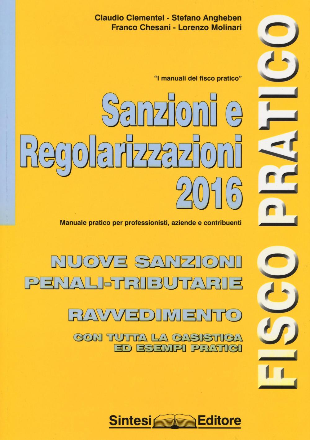 Sanzioni e regolarizzazioni 2016