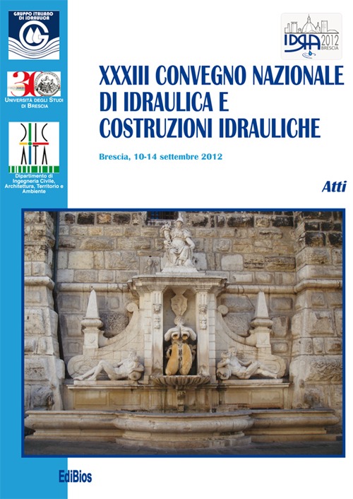 XXXIII Convegno nazionale di idraulica e costruzioni idrauliche