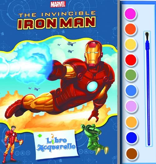 The invincible Iron Man. Libro acquerello