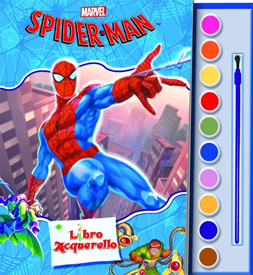 Spider-Man. Libro acquerello