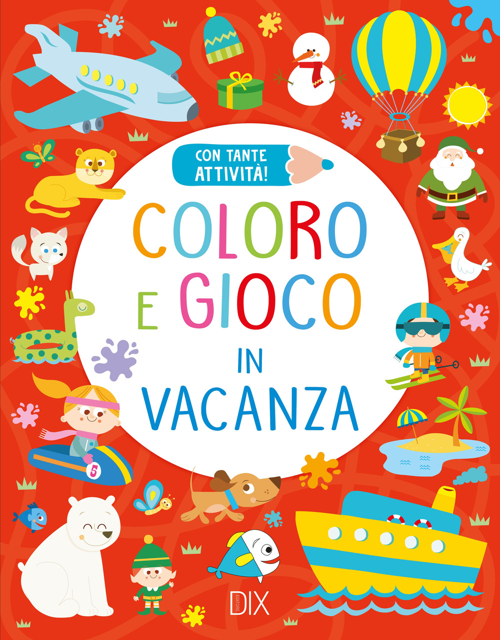 Coloro e gioco in vacanza