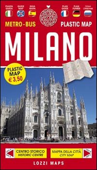 Milano plastic map