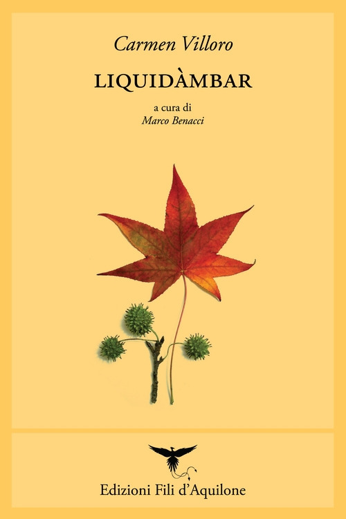 Liquidàmbar. Testo spagnolo a fronte