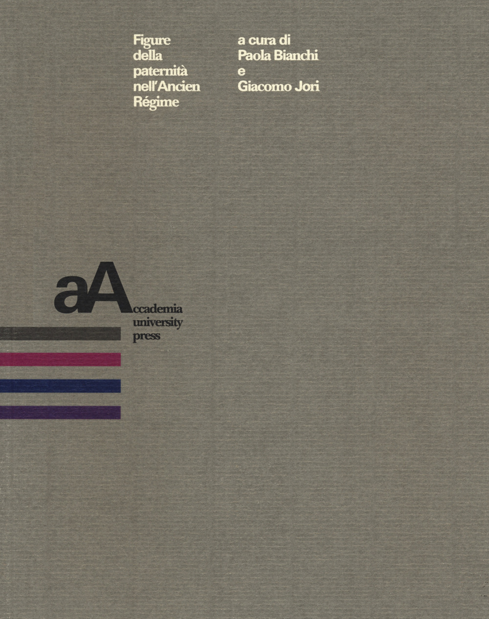 Figure della paternità nell'Ancien Régime