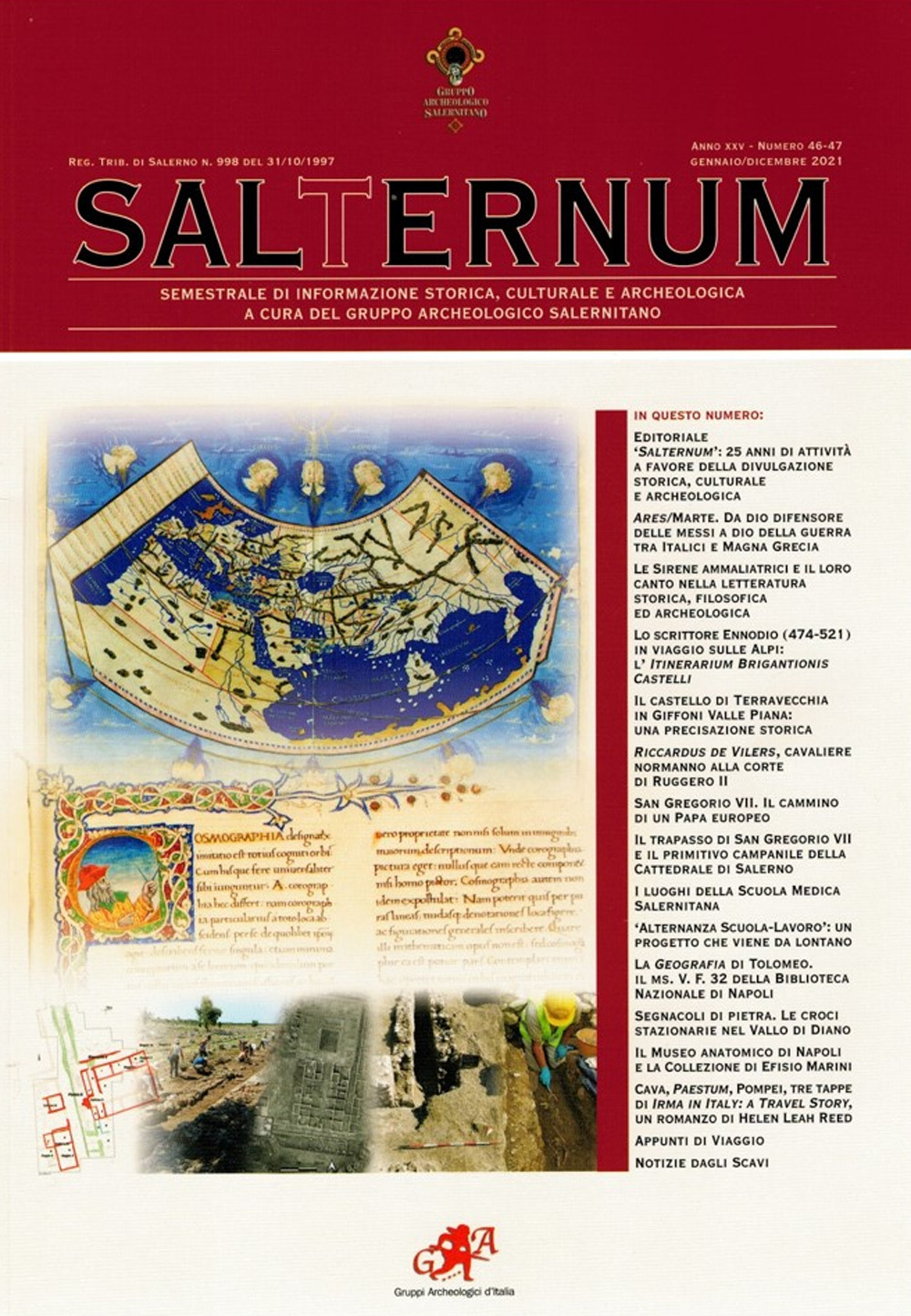 Salternum. Semestrale di informazione storica, culturale e archeologica. Vol. 46-47