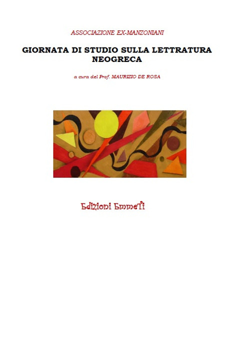 Giornata di studio sulla letteratura neogreca