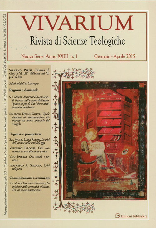 Vivarium. Rivista di scienze teologiche. Vol. 1