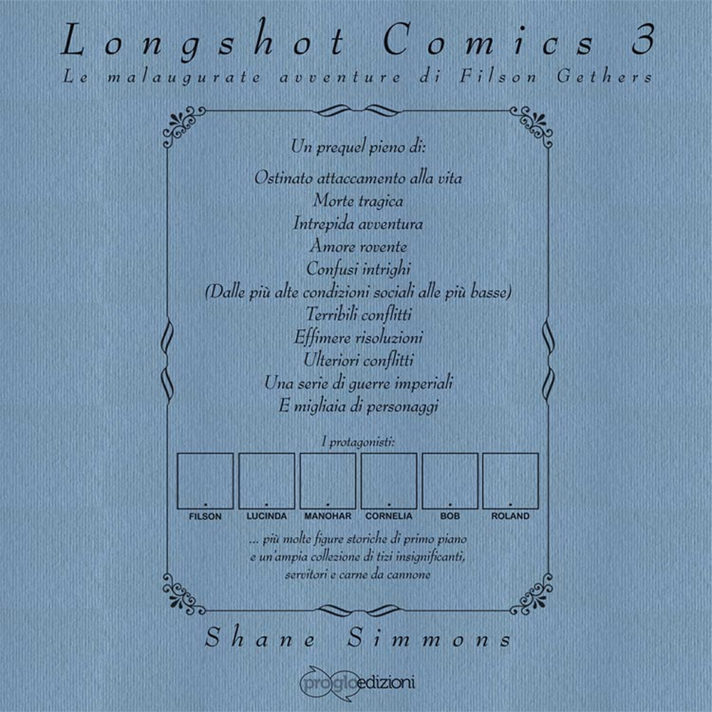 Longshot comics. Vol. 3: Le malaugurate avventure di Filson Gethers