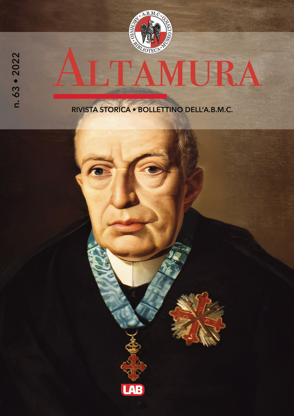 Altamura rivista storica, bollettino dell'A. B. M. C.. Vol. 63