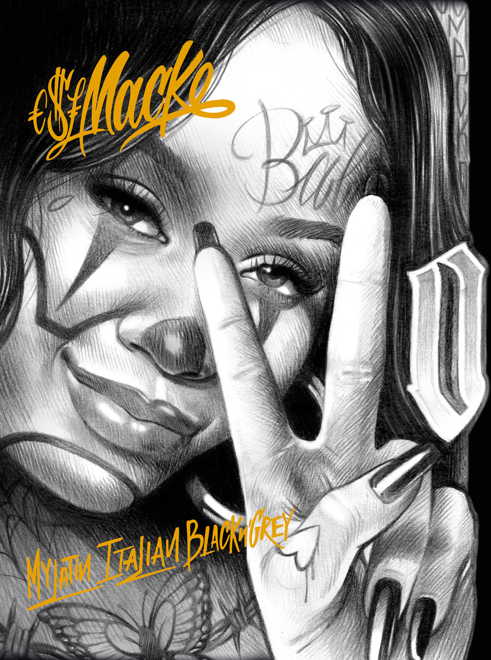 €$£ Macko. My latin italian black’n'grey