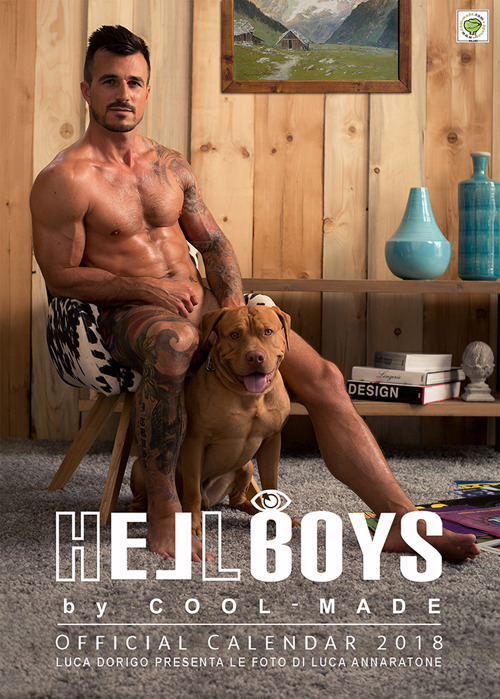 Hell boys. Official calendar 2018