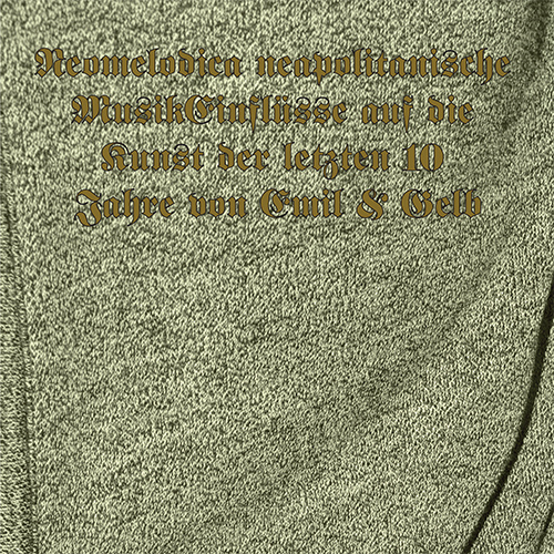 Neomelodica neapolitanische MusikEinflüsse auf die Kunst del letzten 10 Jahre von Emil & Gelb