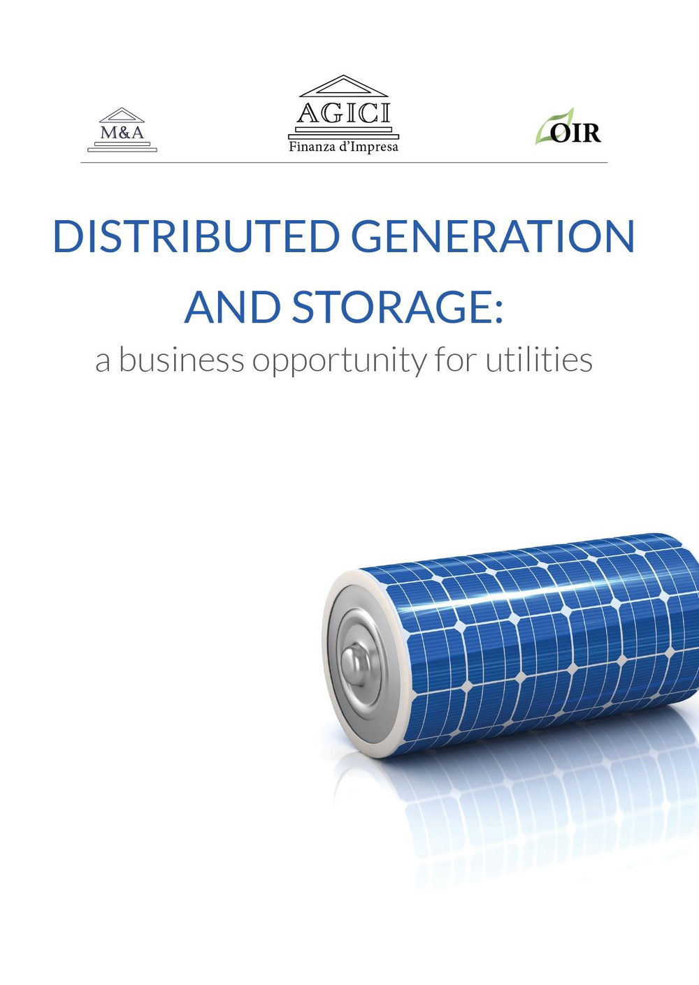 Distributed generation and storage. A business opportunity for utilities
