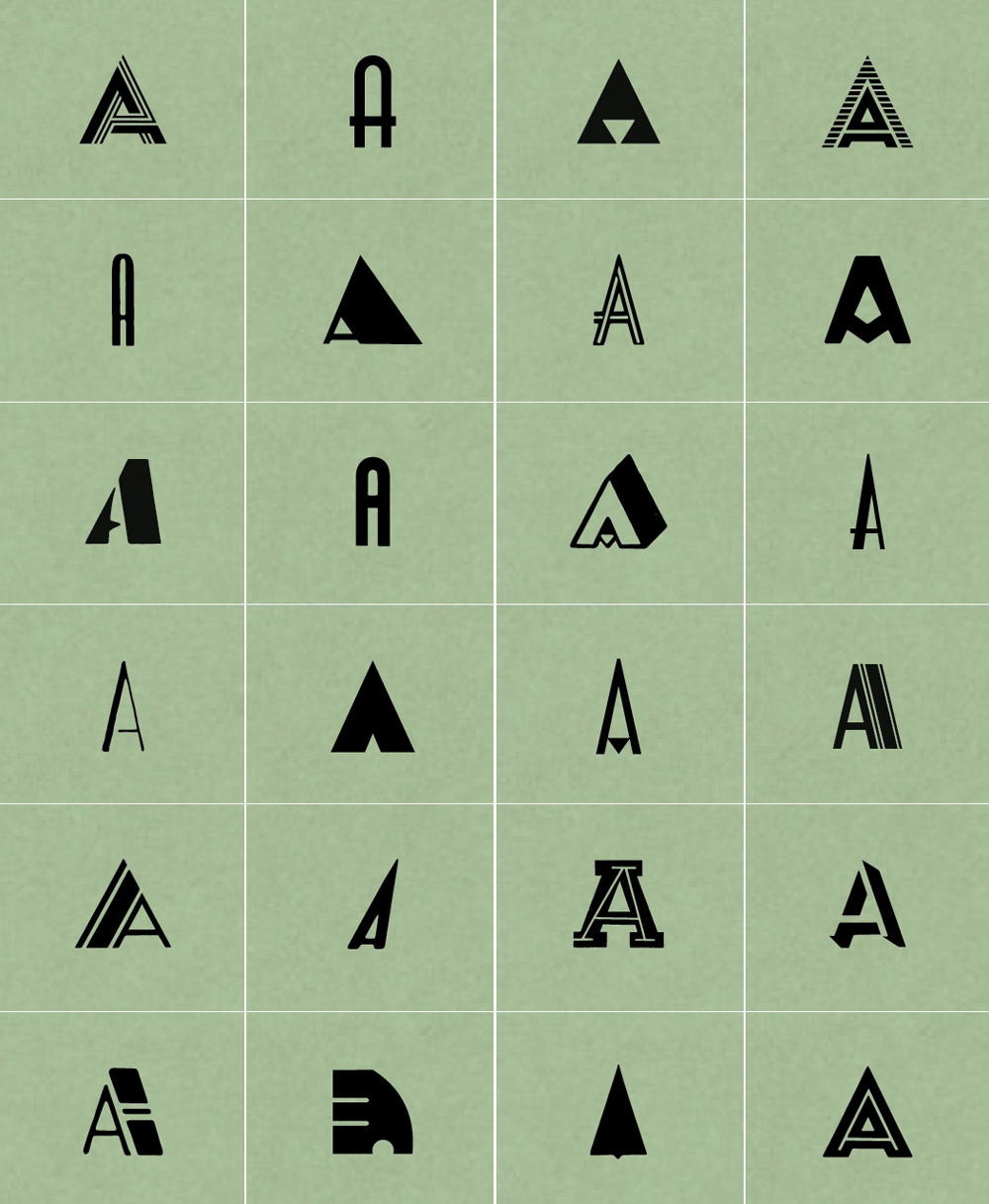 Alfabeti modernisti italiani