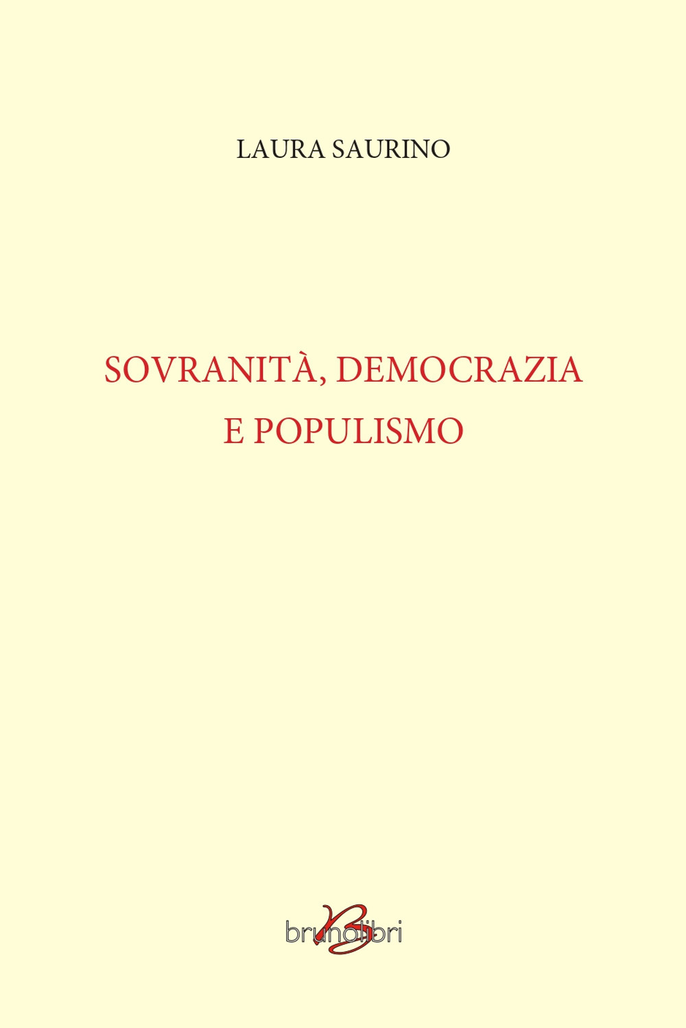 Sovranità, democrazia e populismo