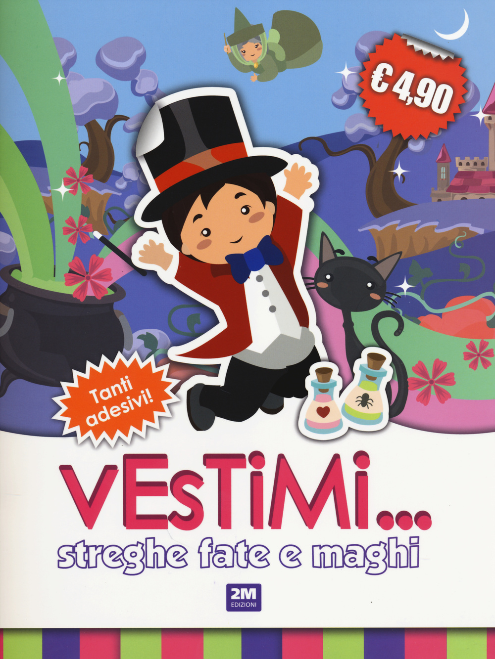 Streghe fate e maghi. Vestimi... Con adesivi