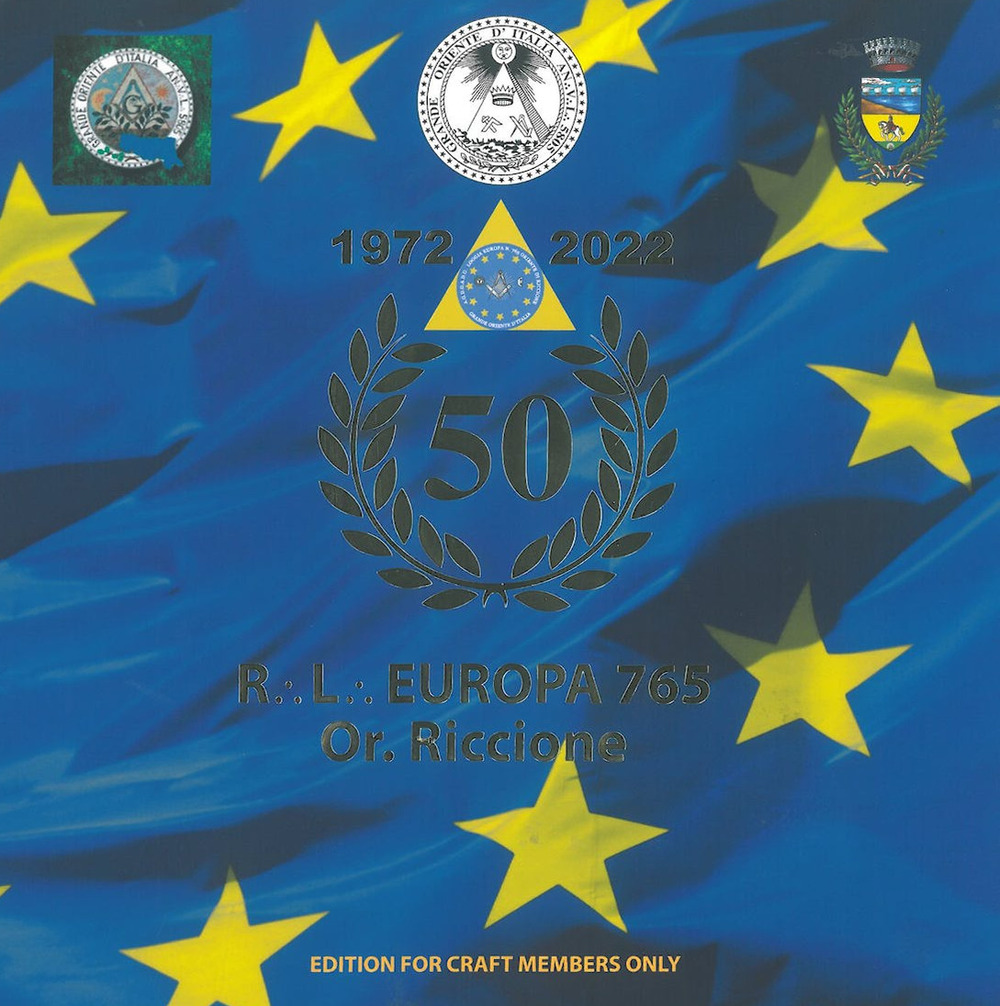 R.L. Europa 765. Or. Riccione. 50° anniversario. Ediz. italiana e inglese