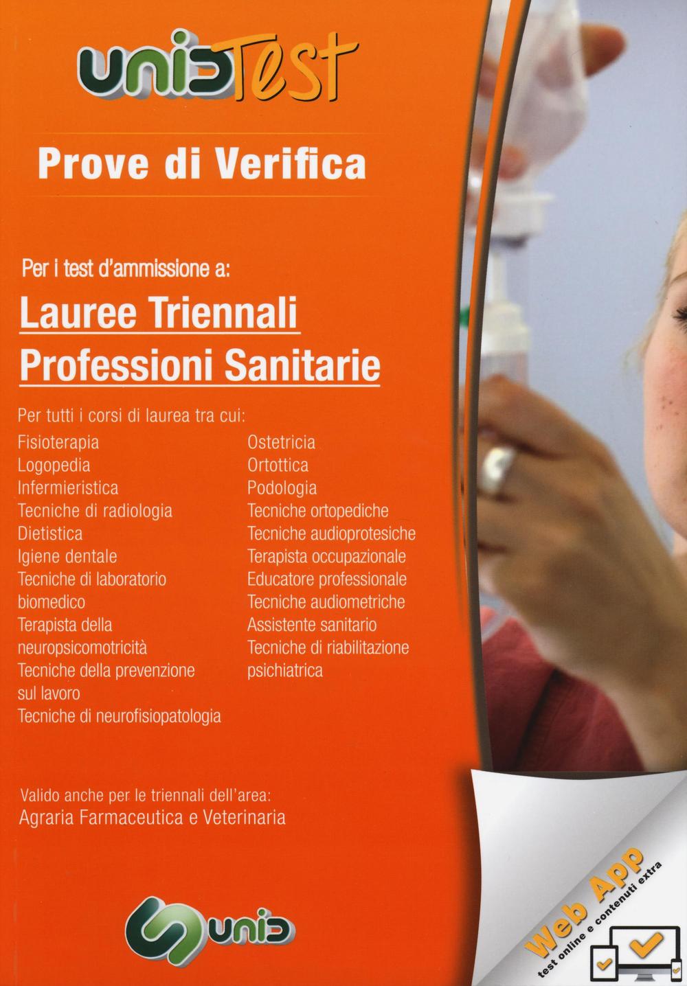 Prove di verifica per i test di ammissione a lauree triennali professioni sanitarie