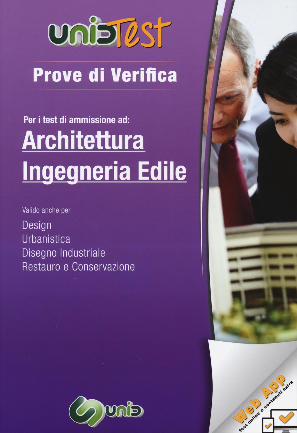 Prove di verifica per i test di ammissione ad architettura e ingegenria edile