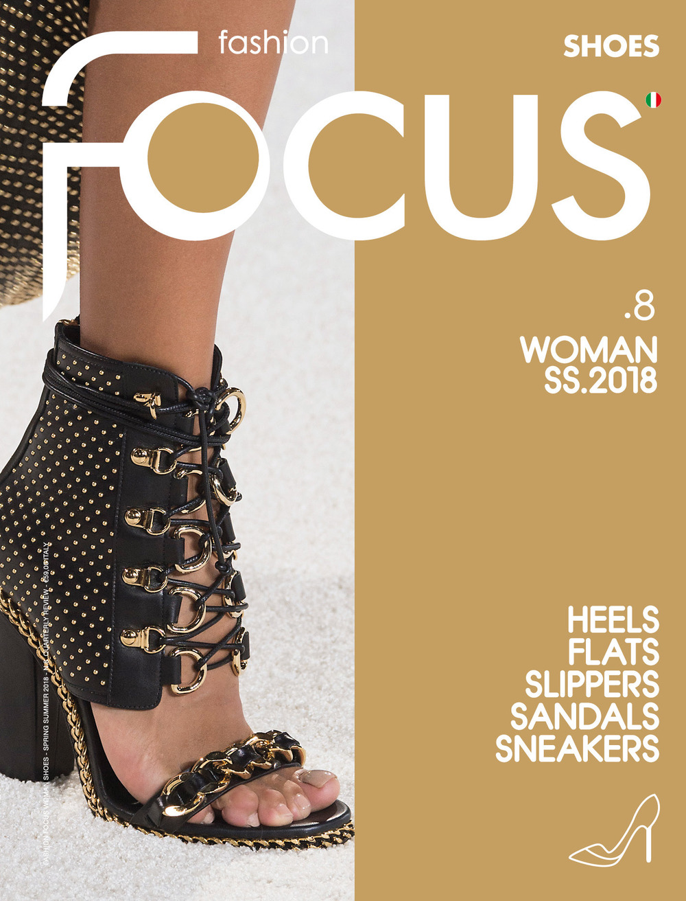 Fashion Focus. Shoes. Ediz. inglese e italiana. Vol. 8: Woman S/S 2018