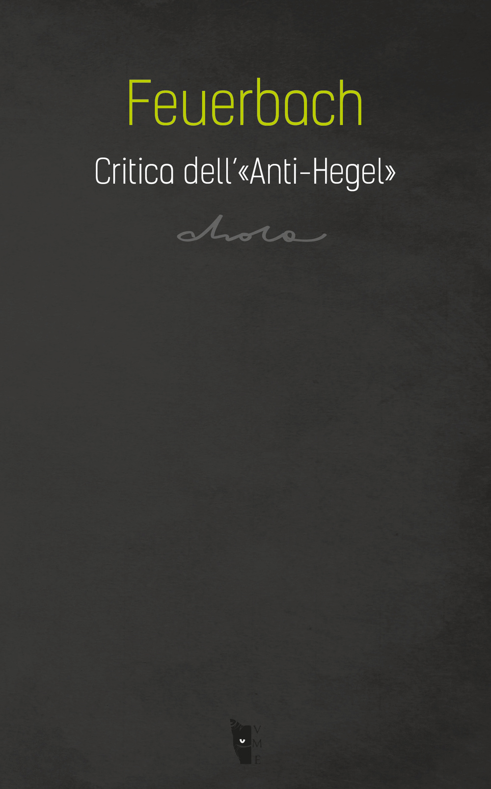Critica dell'«Anti-Hegel»