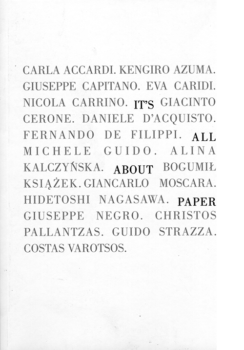 It's all about paper