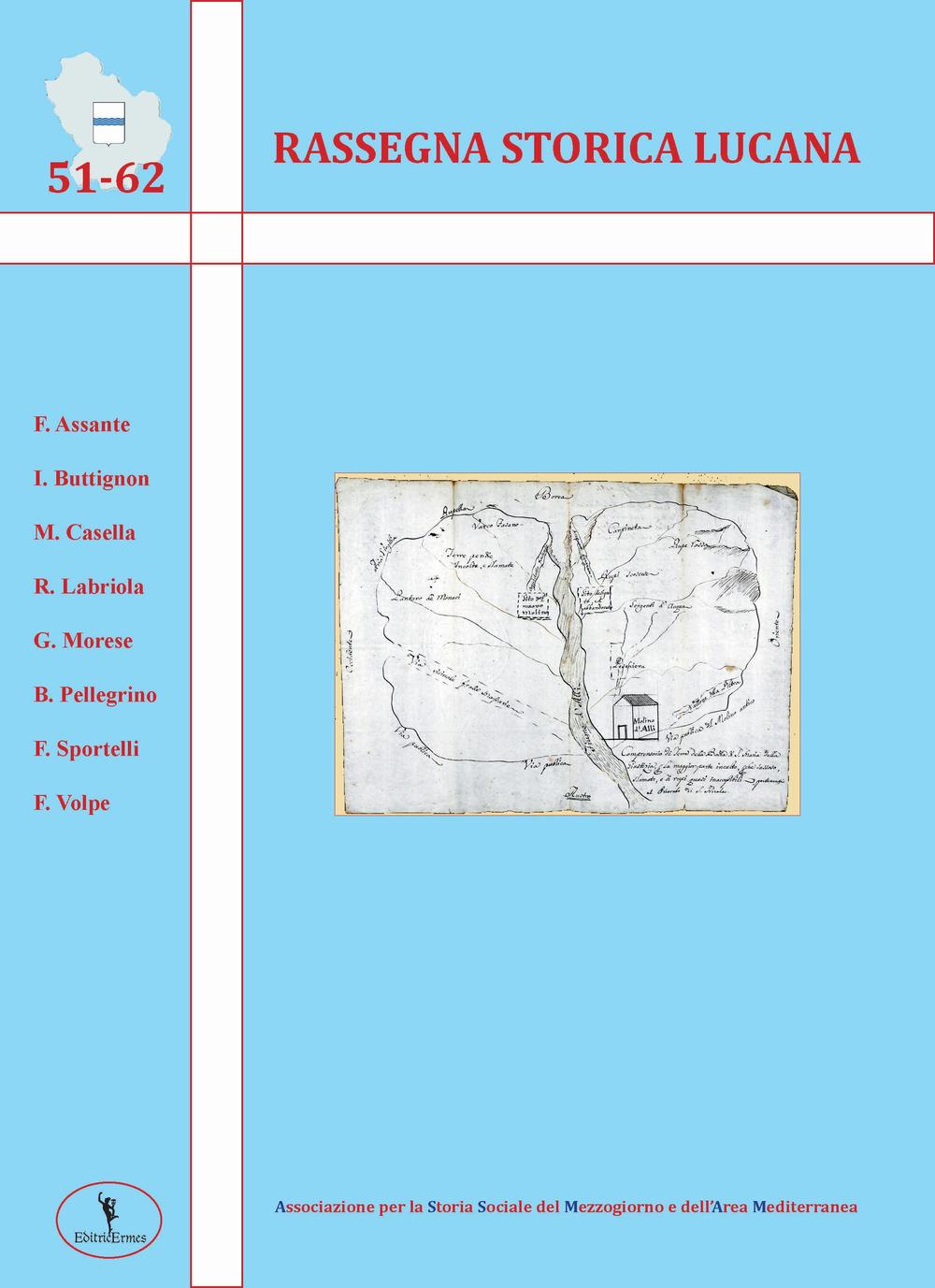 Rassegna storica lucana vol. 51-62