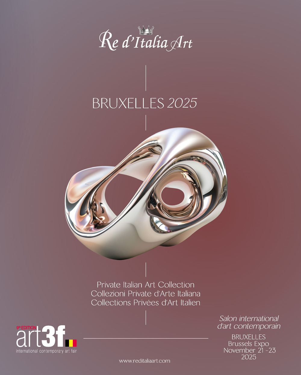 Catalogo Bruxelles 2025. Collezioni private d’arte Italiana