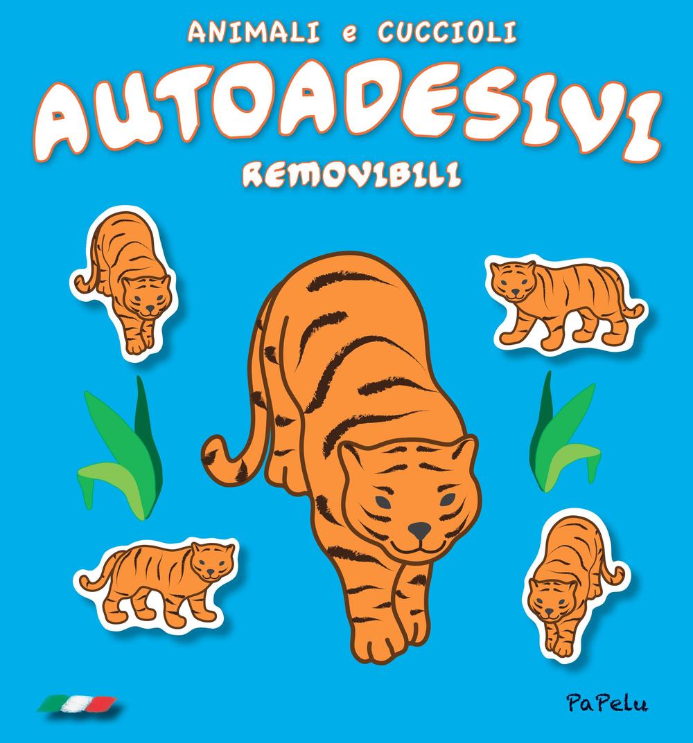 Animali e cuccioli. Autoadesivi removibili