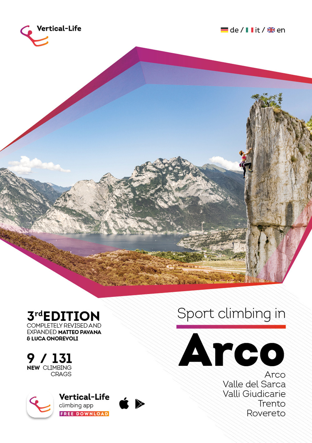 Sport climbing in Arco. Ediz. inglese, tedesca e italiana