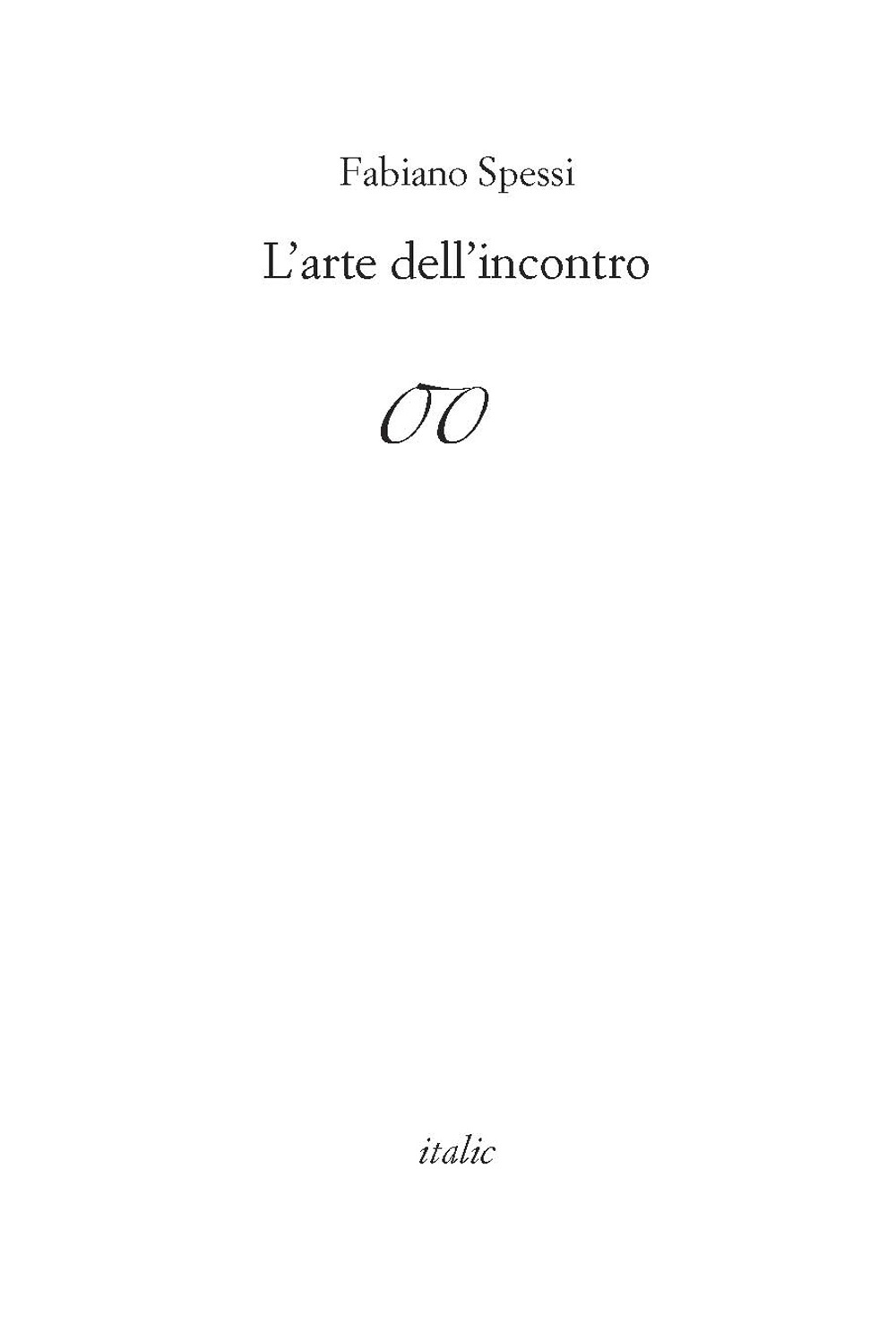 L'arte dell'incontro