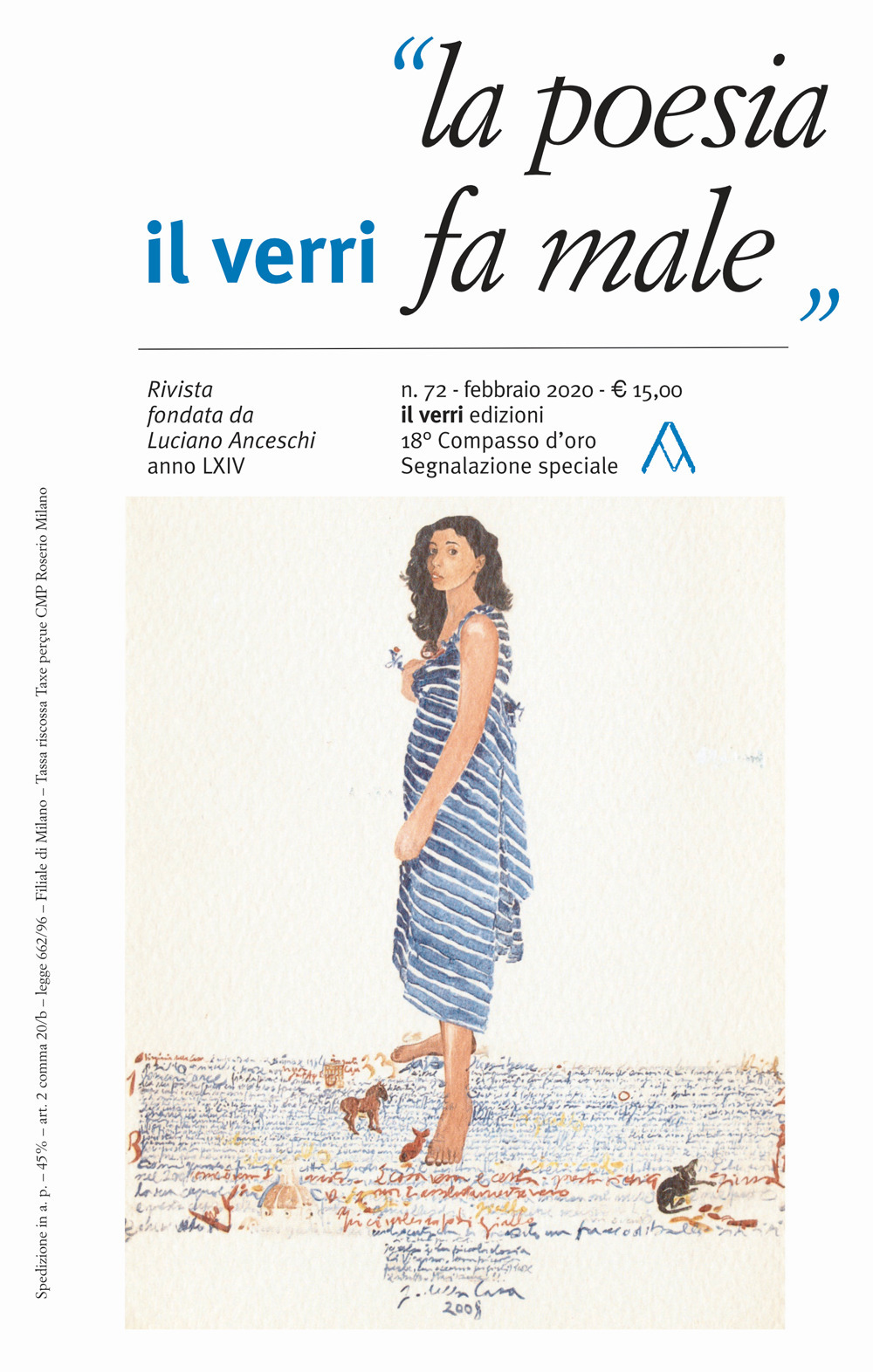 Il Verri. Vol. 72: La poesia fa male