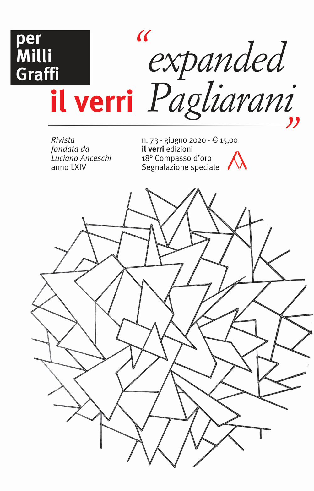 Il Verri. Vol. 73: «Expanded Pagliarani»
