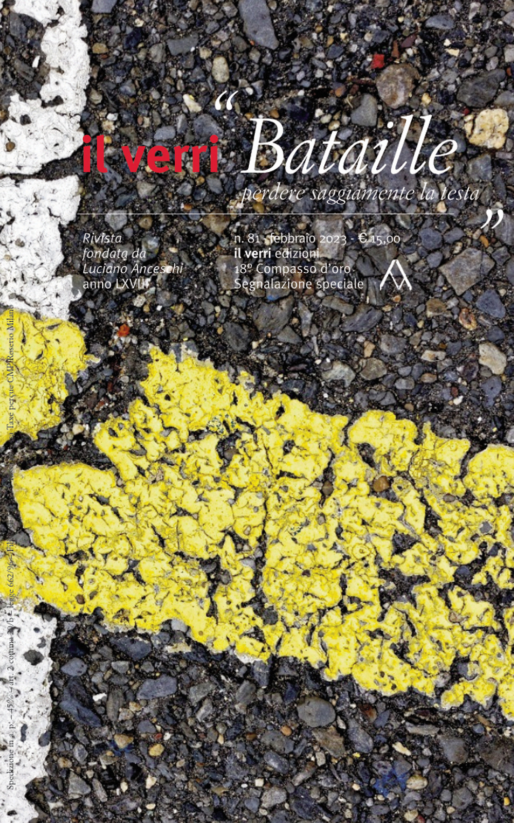 Il Verri. Vol. 81: Bataille. Perdere saggiamente la testa