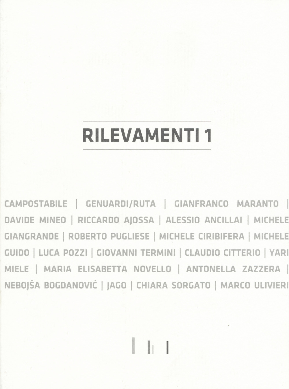Rilevamenti 1