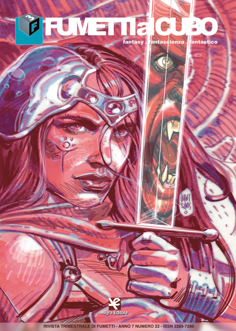 Fumetti al cubo. Rivista di fumetti. Vol. 22