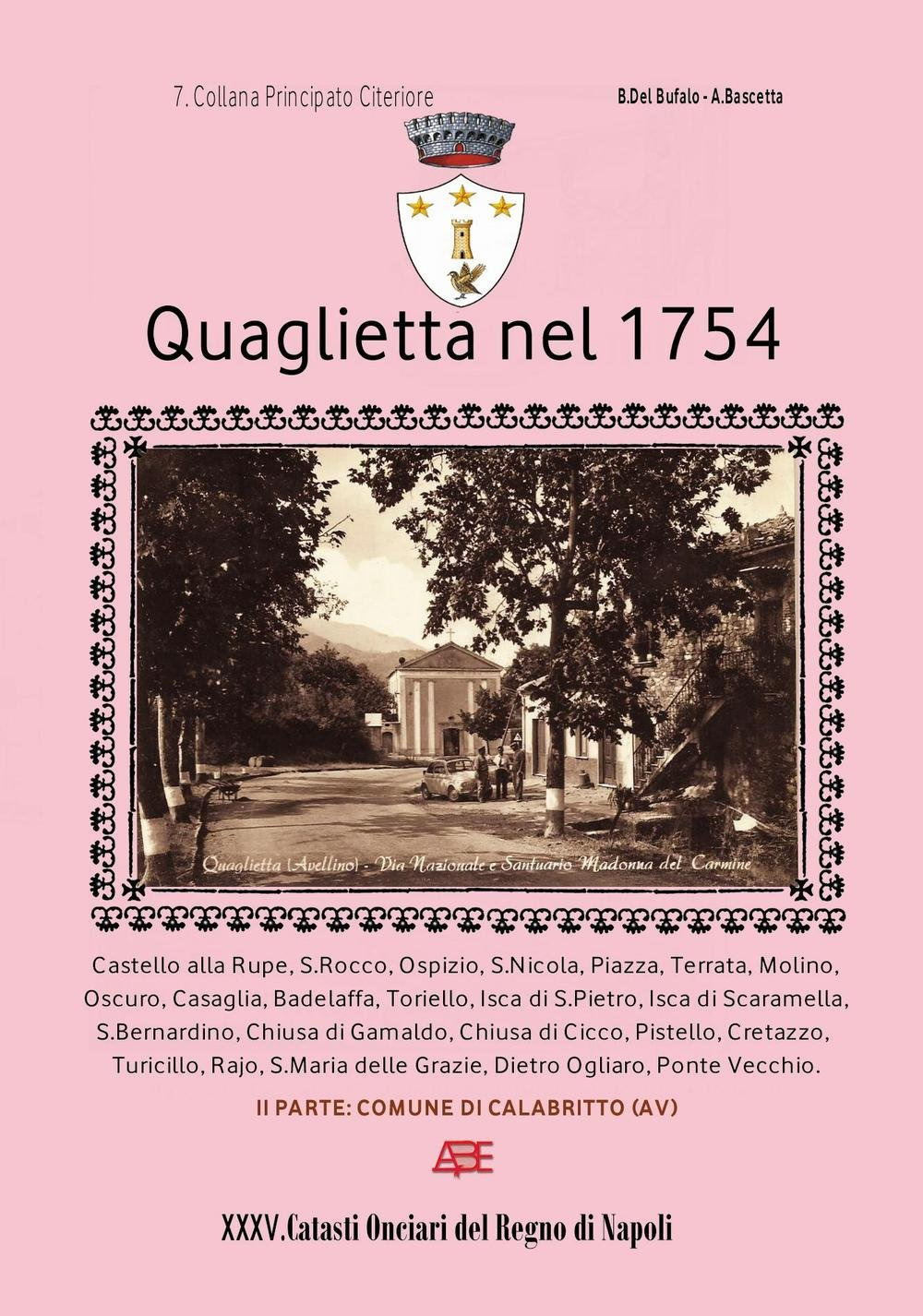 Quaglietta nel 1754. Principato citra