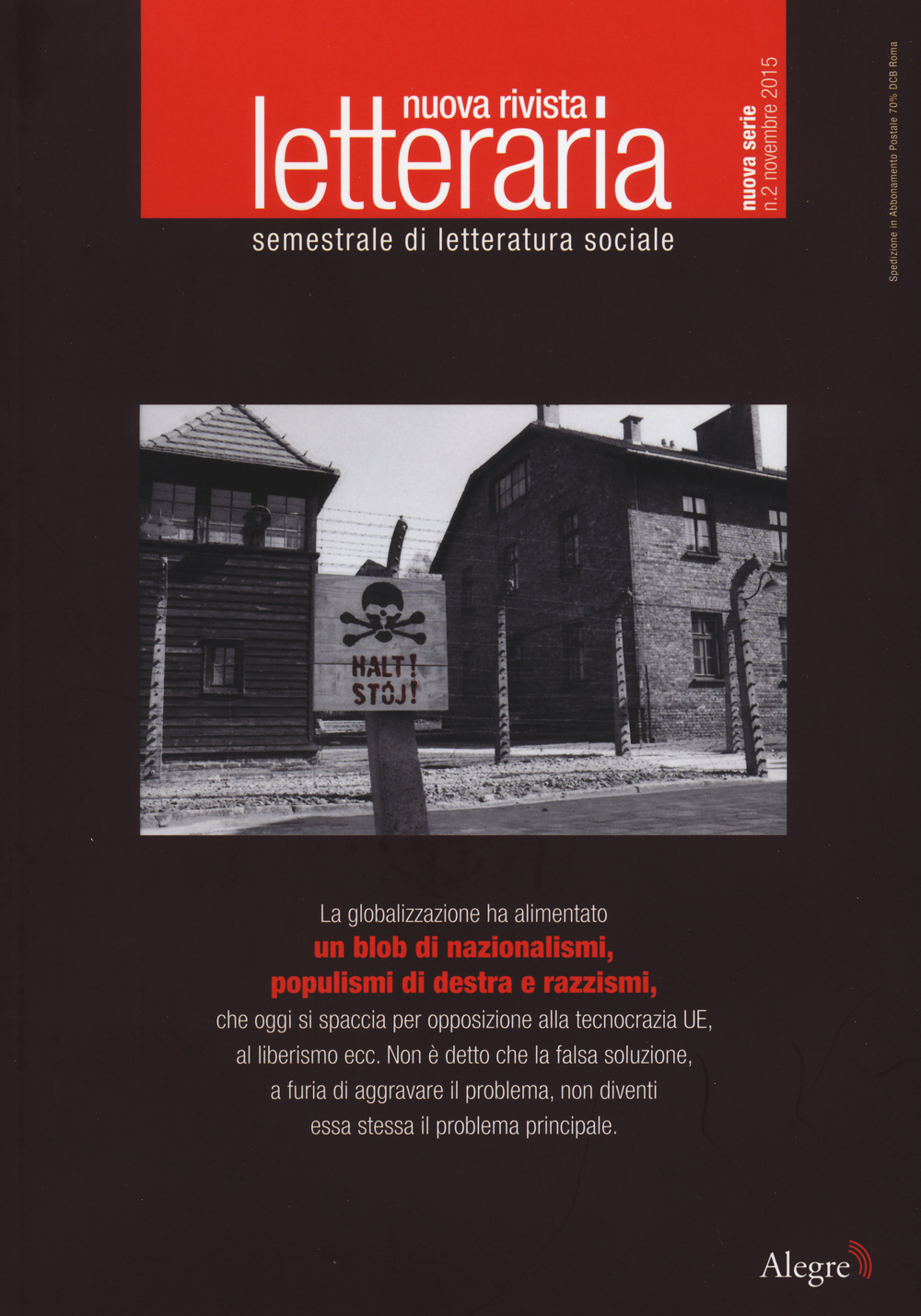 Nuova rivista letteraria. Vol. 2