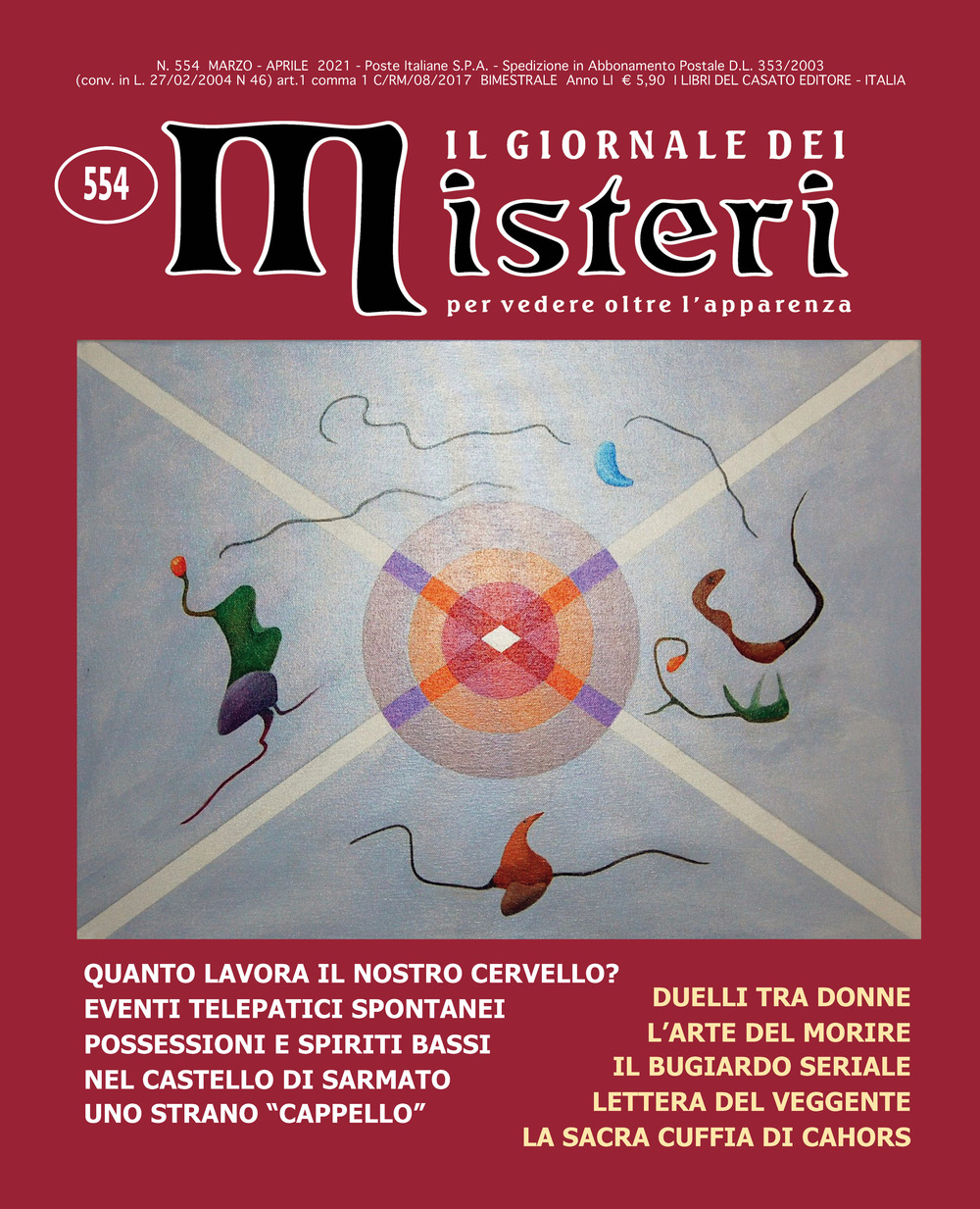Il giornale dei misteri. Vol. 554