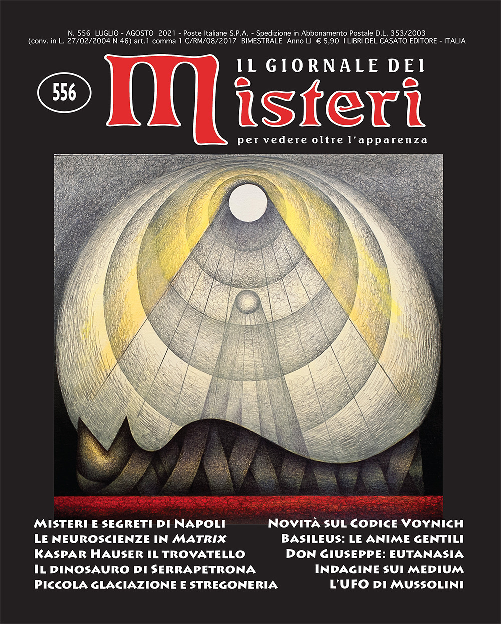 Il giornale dei misteri. Vol. 556